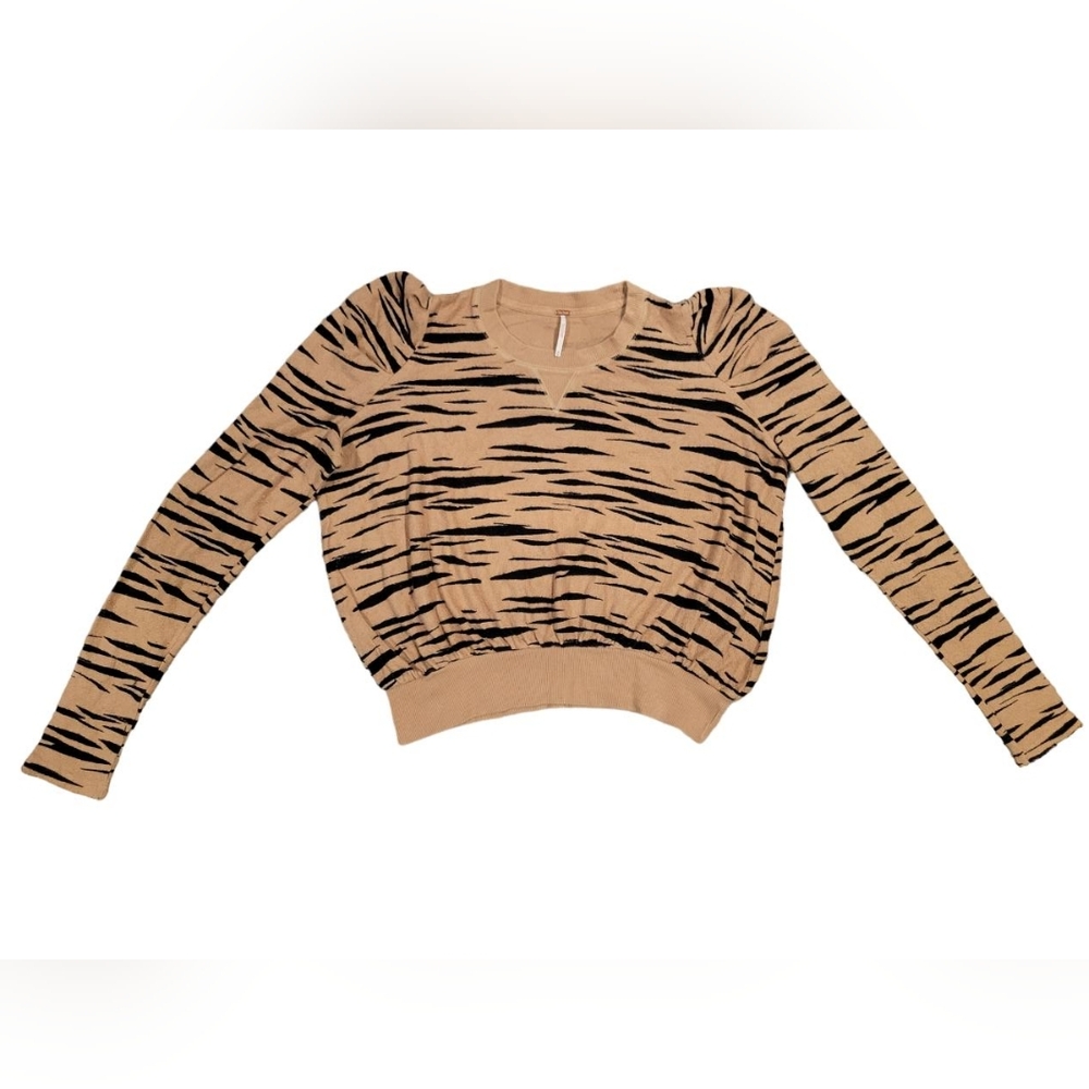 Free People Women's Crop Top Sweater - Size Medium